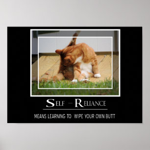 Selbstsicherheit Poster