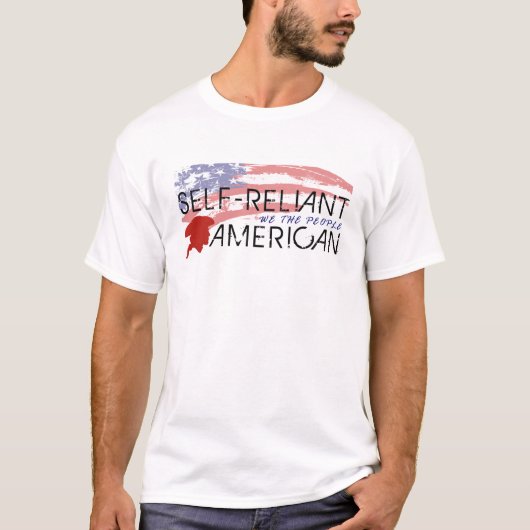 Selbstständige Amerikaner T-Shirt (Vorderseite)
