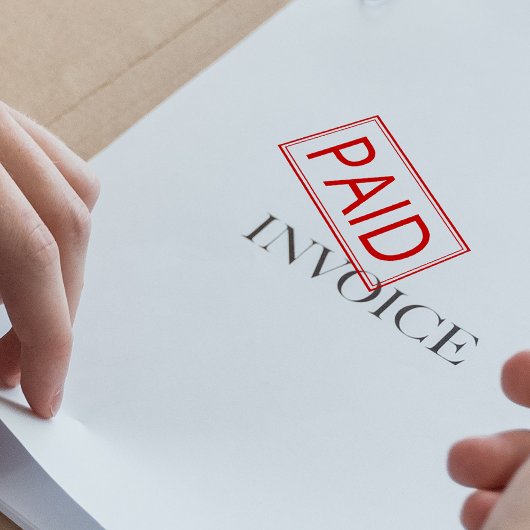 Selbstständige Briefmarke der Bezahlung Permastempel