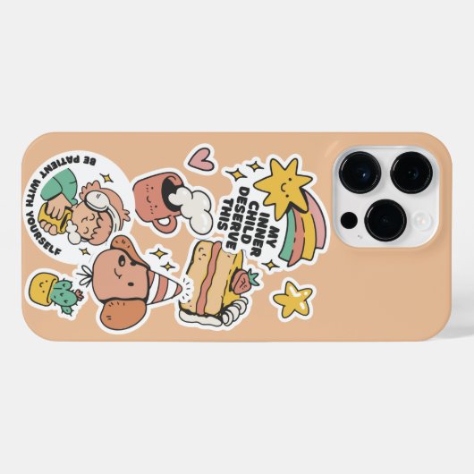 SELBSTSTÄNDIGE LIEBE, DIE MEIN INNERCHILD DAS VERD iPhone HÜLLE (Rückseite (Horizontal))