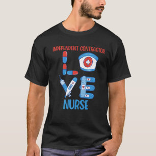 Selbstständige Pflegekraft liebt Pflege T-Shirt