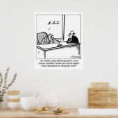 Selbstständige und Mitarbeiterdiebstahl Poster (Küche)