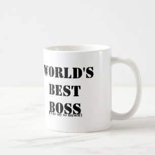 Selbstständiger bester Chef Kaffeetasse