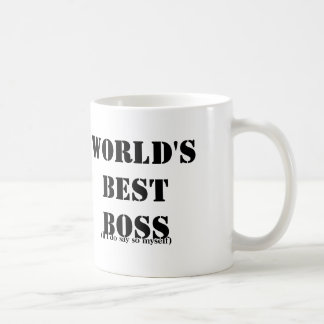 Selbstständiger bester Chef Kaffeetasse