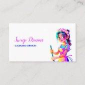 Selbstständiger Haushälterin Telefonnummerkarte (Vorderseite)