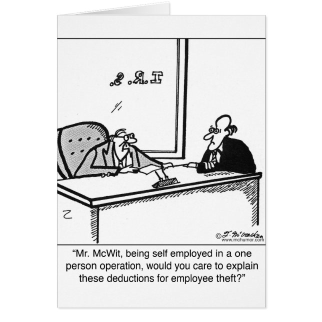 Selbstständiger u. Angestellt-Diebstahl (Vorne)