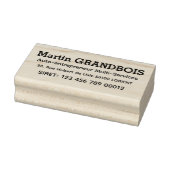 Selbstunternehmer 3 gummistempel (Stempel)