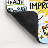 Selbstverbesserung-Mauspad Mousepad (Ecke)