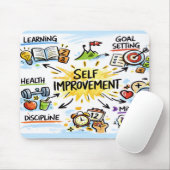 Selbstverbesserung-Mauspad Mousepad (Mit Mouse)