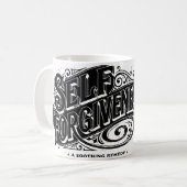 Selbstvergebung Kaffeetasse (Vorderseite Links)