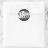 Selbstvergebung Runder Aufkleber (Tasche)