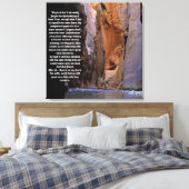 Selbstverschuldung Inspiration Leinwanddruck (Insitu (Schlafzimmer))