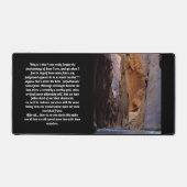 Selbstverschuldung Inspiration Schreibtischunterlage (Vorderseite)