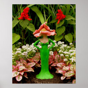 Selbstversorgender Garten Poster