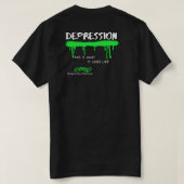 Selbstversorgendes T-Shirt - Unisex Black (Design Rückseite)