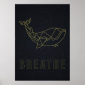 Selbstversorger-Affirmation-Poster Origami Wal Ate Poster (Vorne)