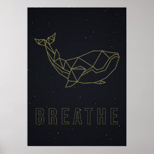 Selbstversorger-Affirmation-Poster Origami Wal Ate Poster