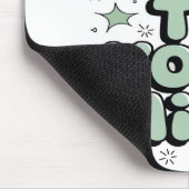 Selbstversorger-Maus-Pad - Zitat "Seien Sie freund Mousepad (Ecke)