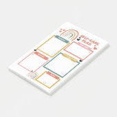 Selbstversorger post-it klebezettel (angewinkelt)