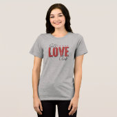 Selbstversorgung der Liebe Tri-Blend Shirt (Vorderseite voll)