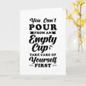 Selbstversorgung durch Inspiration Karte (Gelbe Blume)