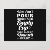 Selbstversorgung durch Inspiration Postkarte (Vorderseite)