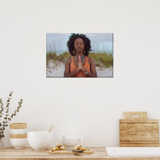 Selbstversorgung ist eine Reise in die Luft Poster (Küche)