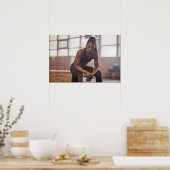 Selbstversorgung ist eine Reise in die Luft Poster (Küche)