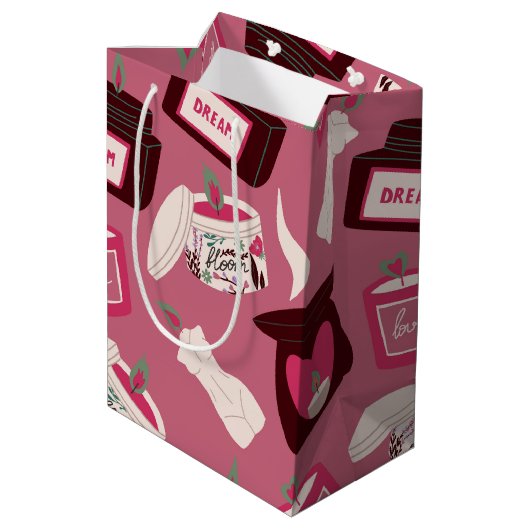 Selbstversorgung Mittlere Geschenktüte (Rückseite Schrägansicht)