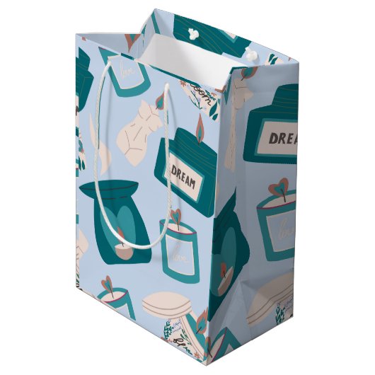 Selbstversorgung Mittlere Geschenktüte (Rückseite Schrägansicht)