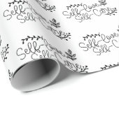 Selbstversorgung und Liebe Geschenkpapier (Rolleneckpunkt)