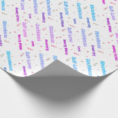 Selbstversorgung und Liebe Geschenkpapier (Ecke)