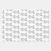 Selbstversorgung und Liebe Geschenkpapier Set (Vorderseite)