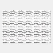 Selbstversorgung und Liebe Geschenkpapier Set (Vorderseite 2)