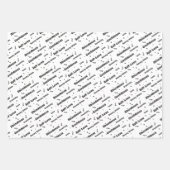 Selbstversorgung und Liebe Geschenkpapier Set (Vorderseite 3)