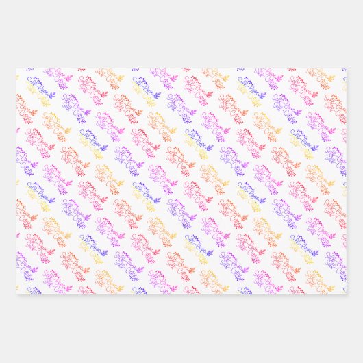 Selbstversorgung und Liebe Geschenkpapier Set (Vorderseite 2)