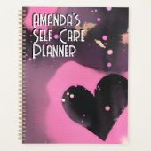 Selbstversorgungs-Affirmationen Name Planner Planer (Vorderseite)