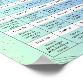 SELBSTVERSORGUNGSHERAUSFORDERUNG POSTER (Ecke)