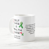 SELBSTVERSORGUNGSSICHERHEIT Christlich Kaffeetasse (Vorderseite Links)