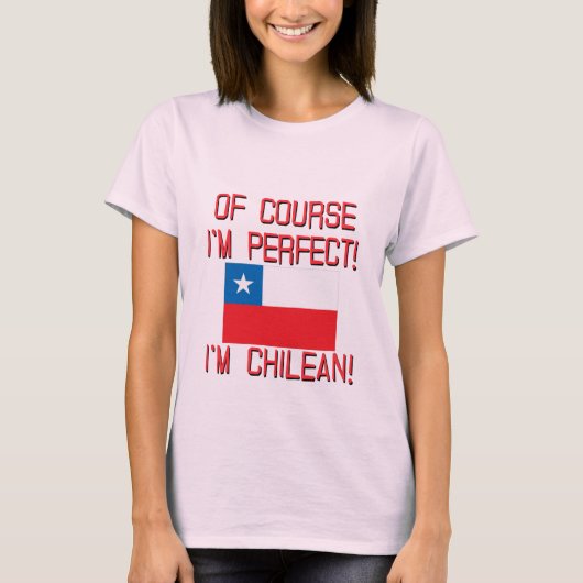 Selbstverständlich bin ich perfekt, ich bin T-Shirt (Vorderseite)