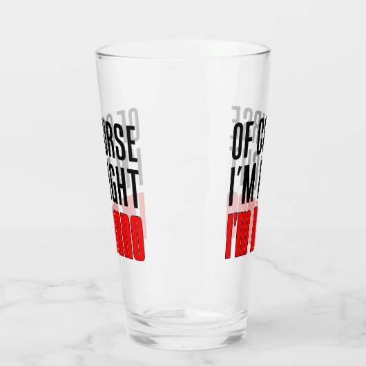 Selbstverständlich bin ich Recht, das ich Nonno Glas (Links)