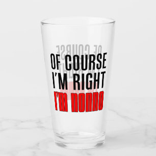 Selbstverständlich bin ich Recht, das ich Nonno Glas