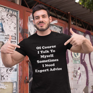 Selbstverständlich spreche ich mit mich, manchmal T-Shirt
