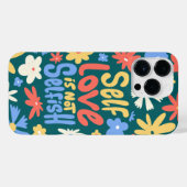 SELBSTVERSTÄNDLICHE LIEBE IST NICHT SELBSTVERSTÄND iPhone HÜLLE (Rückseite (Horizontal))