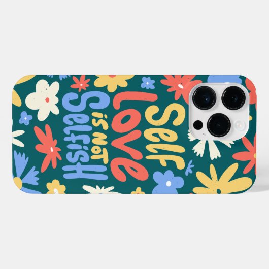 SELBSTVERSTÄNDLICHE LIEBE IST NICHT SELBSTVERSTÄND iPhone HÜLLE (Rückseite (Horizontal))