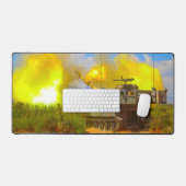 SELBSTVERSTÄNDLICHER HOWITZER IN DEN USA - M109 PA SCHREIBTISCHUNTERLAGE (Tastatur & Maus)