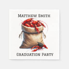 Selbstverständlichkeit der Crawfish Graduation Par Serviette