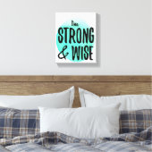 Selbstverständlichkeit Leinwanddruck (Insitu (Schlafzimmer))