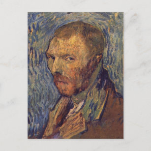 Selbstverstümmeltes Ohrportrait - Van Gogh Postkarte