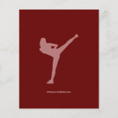 Selbstverteidigungsklassen für Frauen Flyer (Hinten)